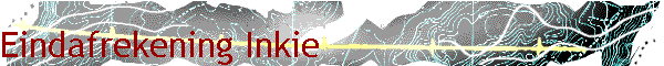 Eindafrekening Inkie